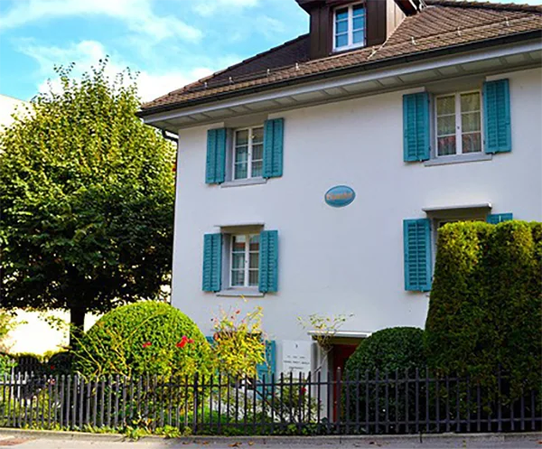 Det historiska Blumenhof i Wädenswil